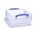 Really Useful Box Hang & Stack Storage Bin, Plastic, Clear 6662654